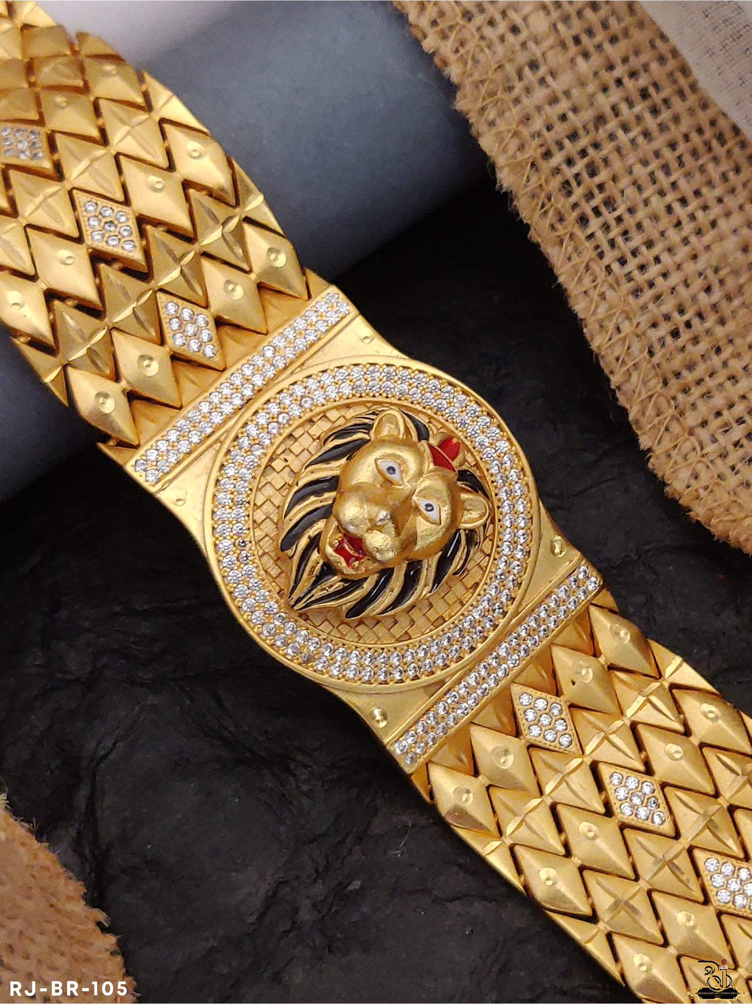 GOLD BRACELET LION HEAD ( 8007 GD ) – Ohmyjewelry.com